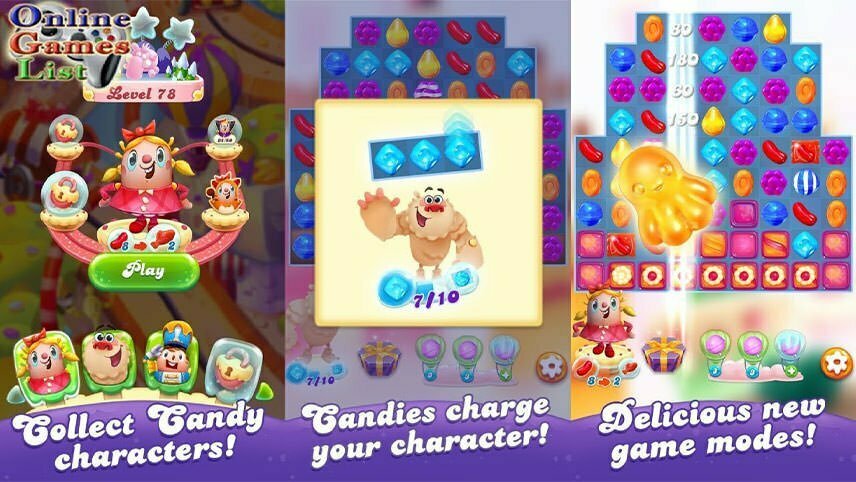بازی کندی کراش ورژن اصلی / بازی Candy Crush