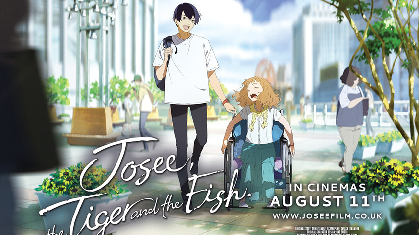 انیمه های عاشقانه دبیرستانی Josee, the Tiger and the Fish / بهترین انیمه های عاشقانه ژاپنی