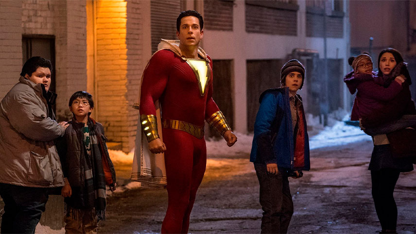 Shazam - بهترین فیلم های هیجانی - فیلم های اکشن امریکایی