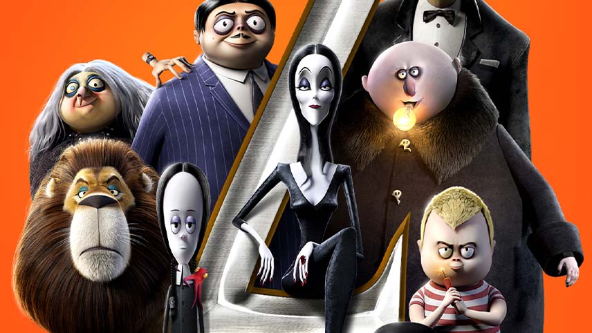 بهترین انیمیشن های 2018 تا 2021 - انیمیشن خانواده آدامز 2 The Addams Family 2