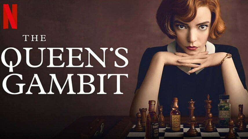 مینی سریال عاشقانه نتفلیکس - مینی سریال گامبی وزیر - The Queen's Gambit