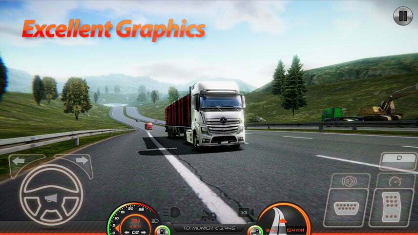 Truckers of Europe 2 (Simulator) / بازی های کامیونی / دانلود بازی کامیون با گرافیک بالا برای اندروید