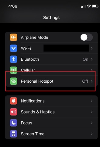 روش فعال کردن هات اسپات ایفون / آموزش فعال سازی hotspot ایفون