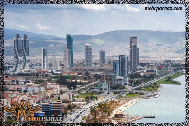 نمایی از شهر ازمیر ترکیه