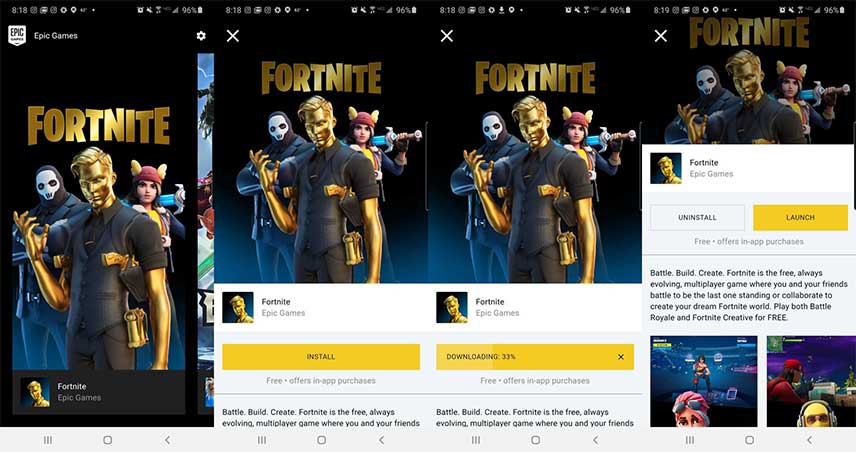 آموزش نصب فورتنایت روی گوشی های ضعیف / نصب فورتنایت برای اپل