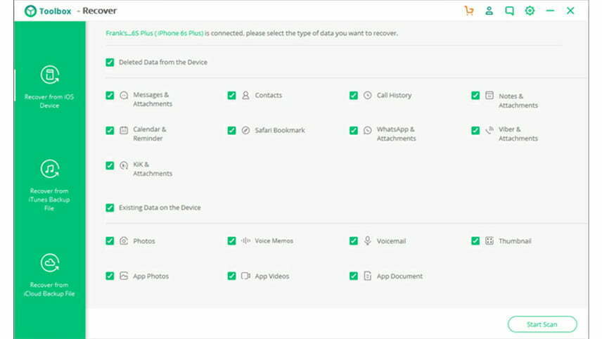 برنامه های برگرداندن اطلاعات پاک شده ایفون