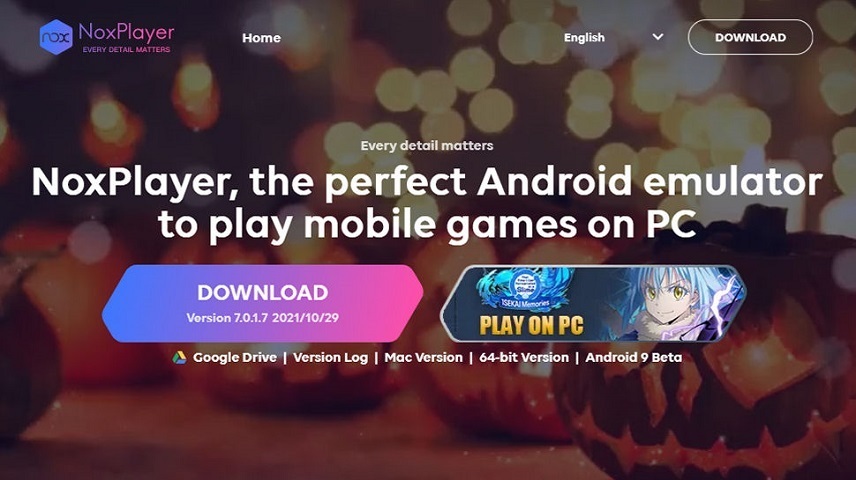 شبیه ساز اندروید برای کامپیوتر - NoxPlayer 