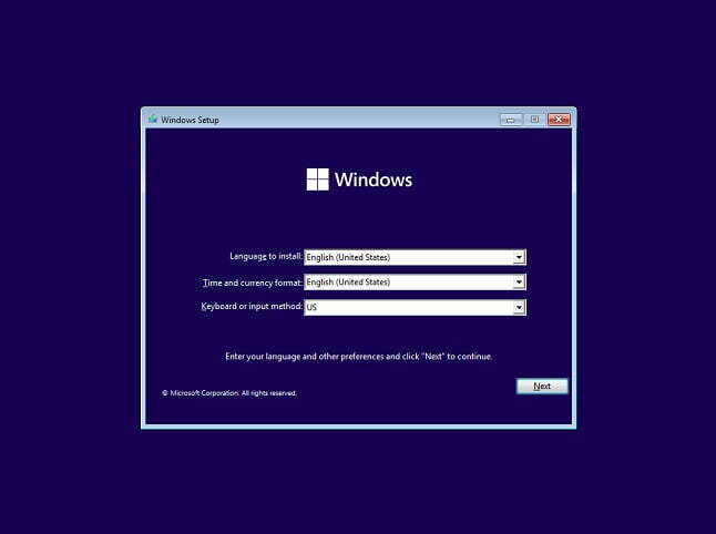 نصب windows 11 / نصب ویندوز ۱۱