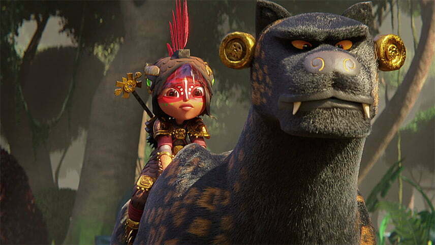 تریلر انیمیشن مایا و سه / دانلود انیمیشن Maya and the Three 2021
