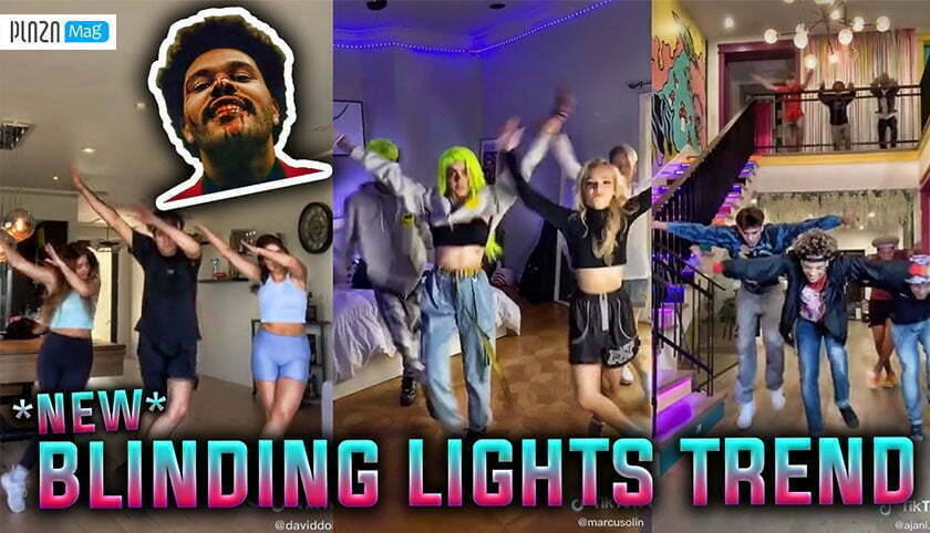 چالش Blinding Lights تیک تاک
