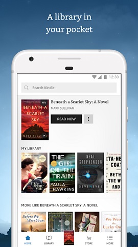 بهترین اپلیکیشن موبایل اندروید - اپ Kindle