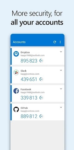برنامه های کاربردی اندروید - Microsoft Authenticator