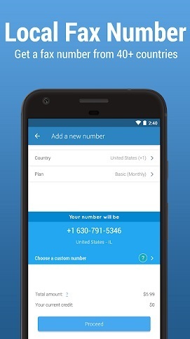 بهترین برنامه های اندروید - اپ Fax.Plus