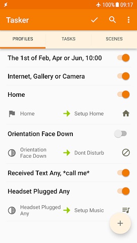 برترین نرم افزارهای گوشی اندروید - اپ Tasker