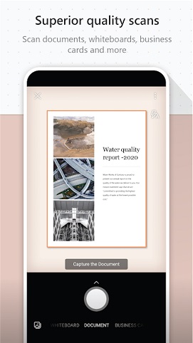 بهترین اپلیکیشن موبایل اندروید - اپ Microsoft Office Lens