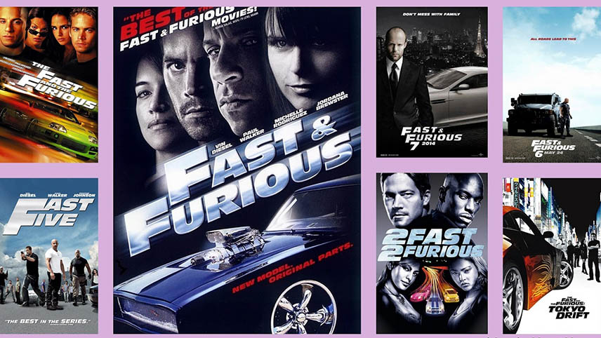 Fast & Furious / فیلم های دنباله دار اکشن / مجموعه فیلم های دنباله دار