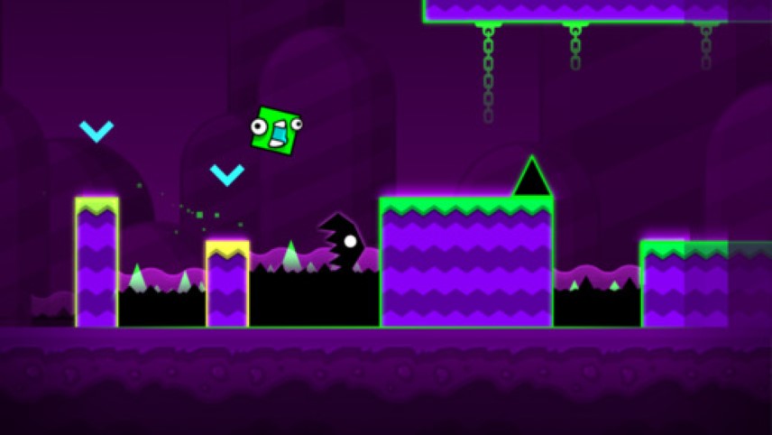 دانلود بازی های پرفروش اندروید - Geometry Dash