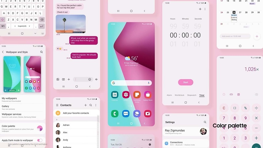 رابط کاربری one ui 4 / بررسی one ui 4