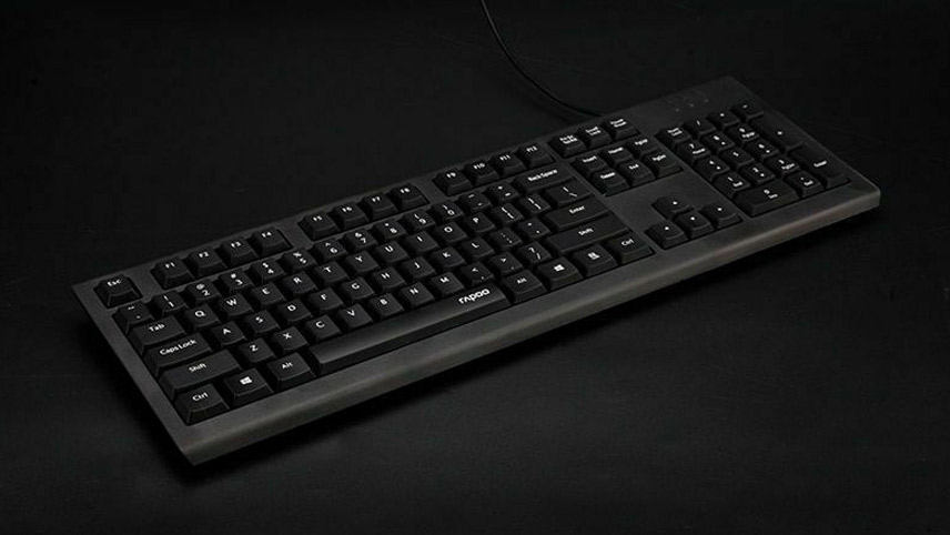 بهترین کیبورد ارزان قیمت - ماوس و کیبورد Rapoo X120 Pro