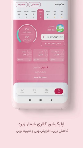 بهترین برنامه کالری شمار رایگان / برنامه کالری شمار روزانه