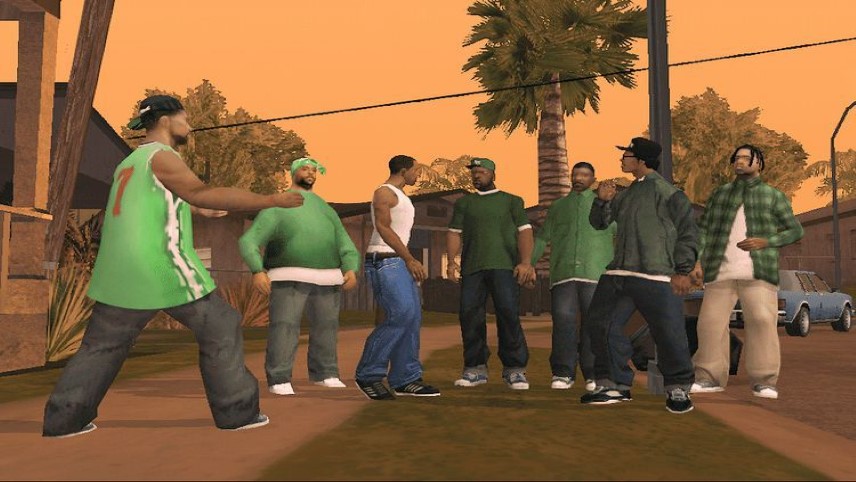 دانلود پرفروش ترین بازی های اندروید - بازی Grand Theft Auto: San Andreas