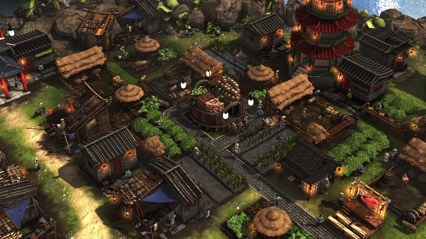 بازی stronghold warlords برای کامپیوتر - گیم پلی بازی جنگ سالاران :سنگر