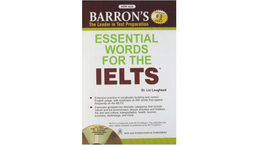 منبع واژگان برای آیلتس - کتاب Barron's Essential Words for IELTS