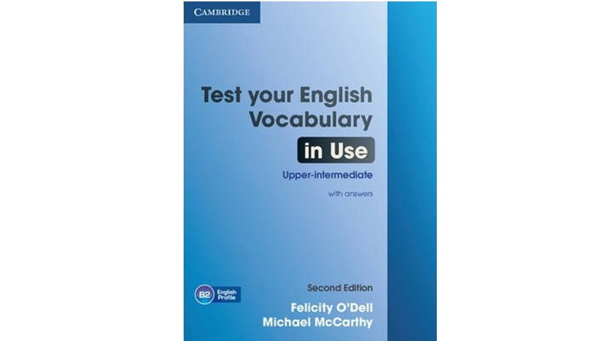 بهترین منابع لغت آیلتس - کتاب های Test your English Vocabulary in use