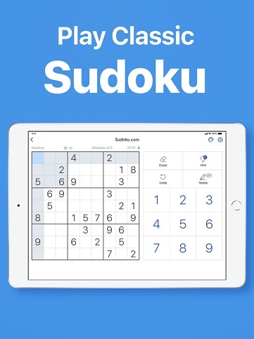 بازی های فکری برای آیفون - سودوکو.کام (Sudoku.com)