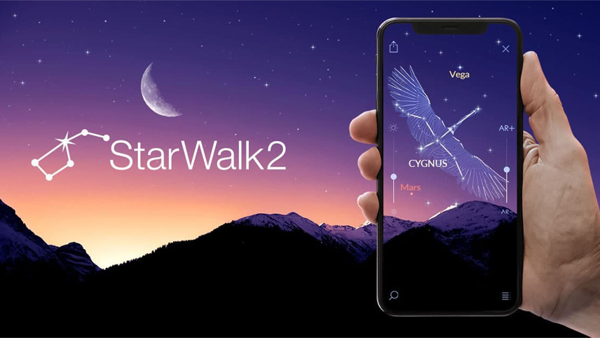 لنز واقعیت افزوده هواوی - starwalk