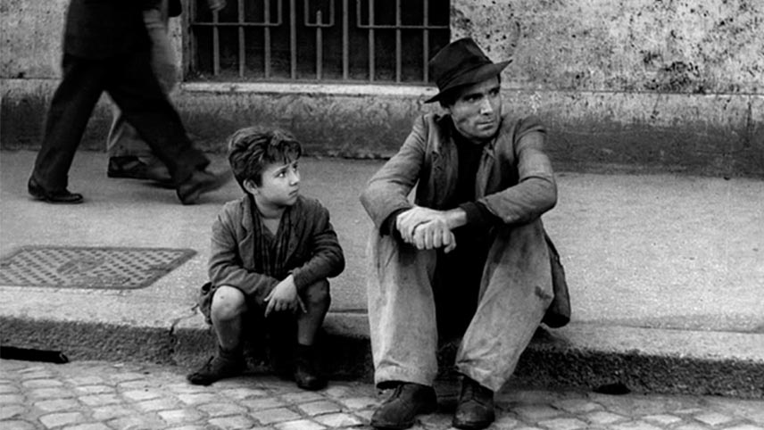 پدران فیلم های سینمایی - آنتونیو ریچی در فیلم Bicycle Thieves (1948)