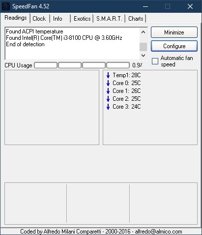 نرم افزار کنترل سرعت فن لپتاپ - Speedfan