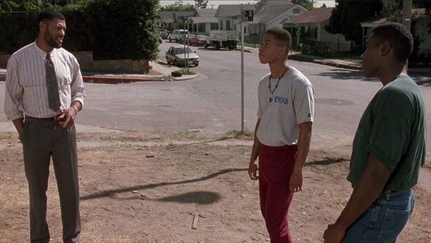 بهترین پدر های تاریخ سینما - فوریوس استایلز در فیلم Boyz n the Hood (1991)