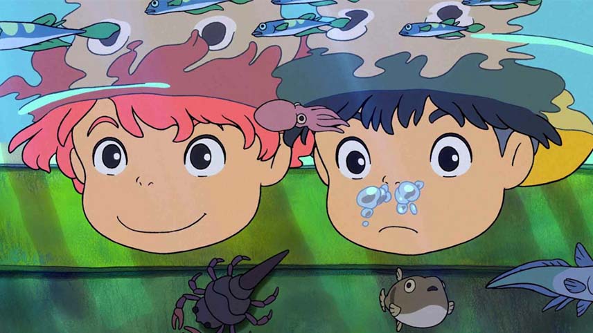 بهترین فیلمهای لیام نیسون - پونیو PONYO (2008)