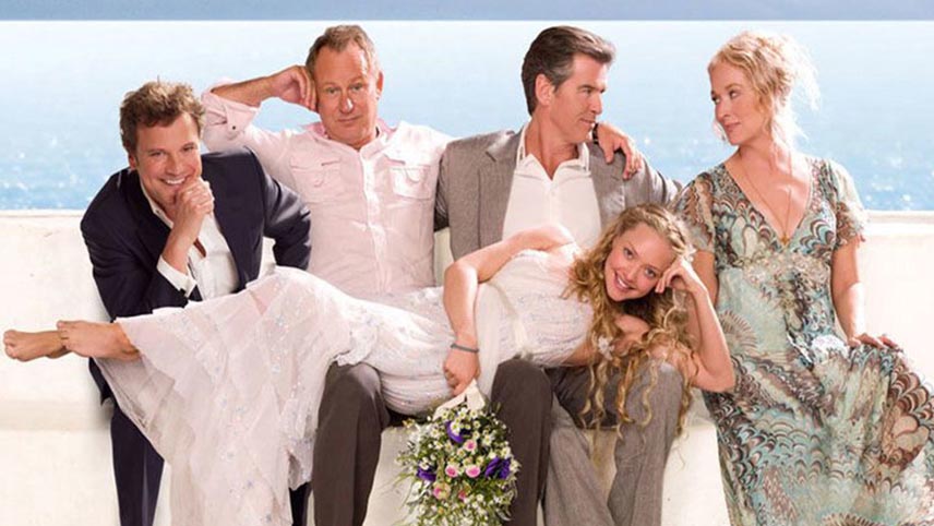 پدر های تاریخ سینما - سم، هری و بیل در فیلم Mamma Mia! (2008)
