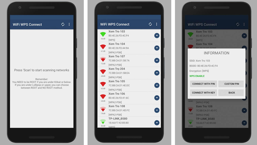 WPS Connect - بهترین اپلیکیشن های هک wifi