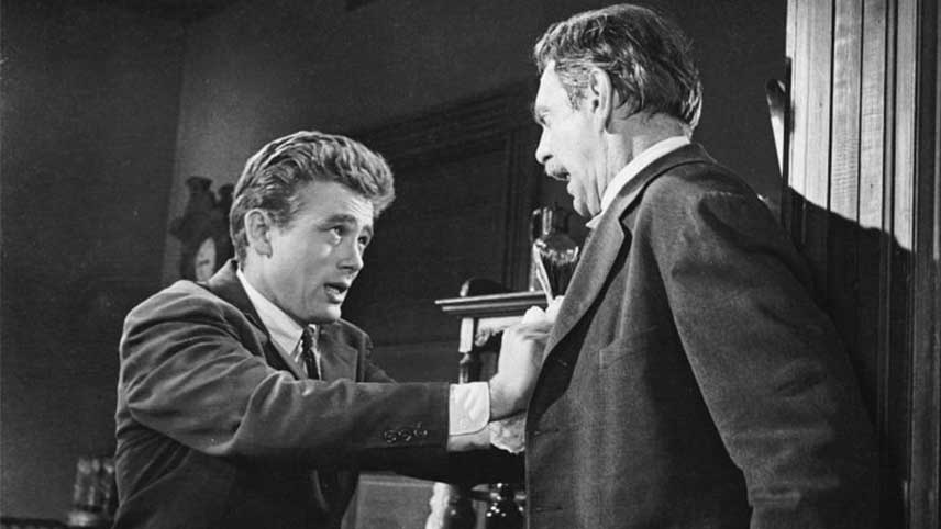 ماندگارترین پدر تاریخ سینما - ادم تراسک در فیلم East Of Eden (1955)