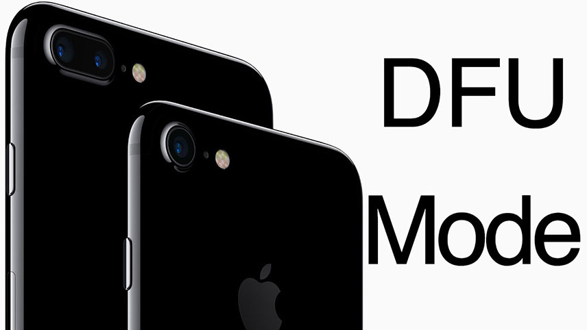 رفتن به حالت dfu mode