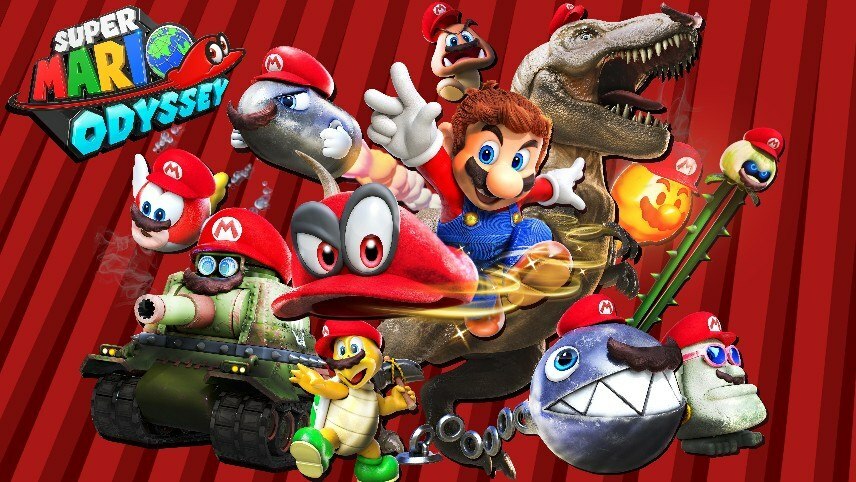 بازی Super Mario Odyssey / لیست بازی های نینتندو سوییچ در سال 2021