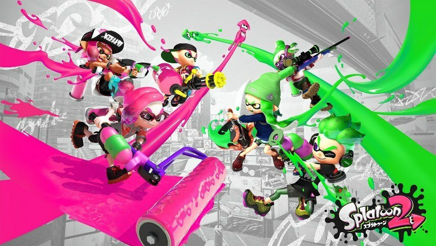 بازی Splatoon 2 / برترین بازی های Nintendo Switch 2021