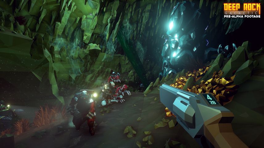 تریلر بازی deep rock galactic