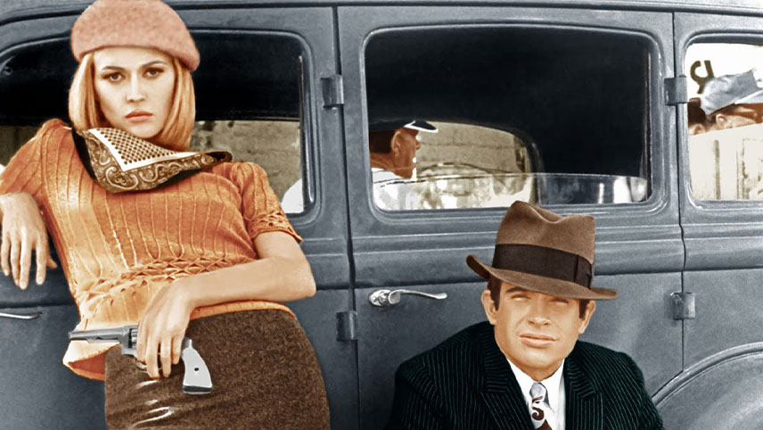 Bonnie and Clyde / لیست بهترین فیلم های مافیایی تاریخ / فیلم های گانگستری بر اساس واقعیت