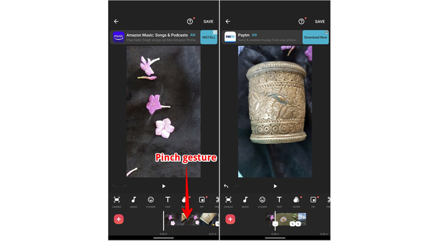 آموزش اپلیکیشن inshot