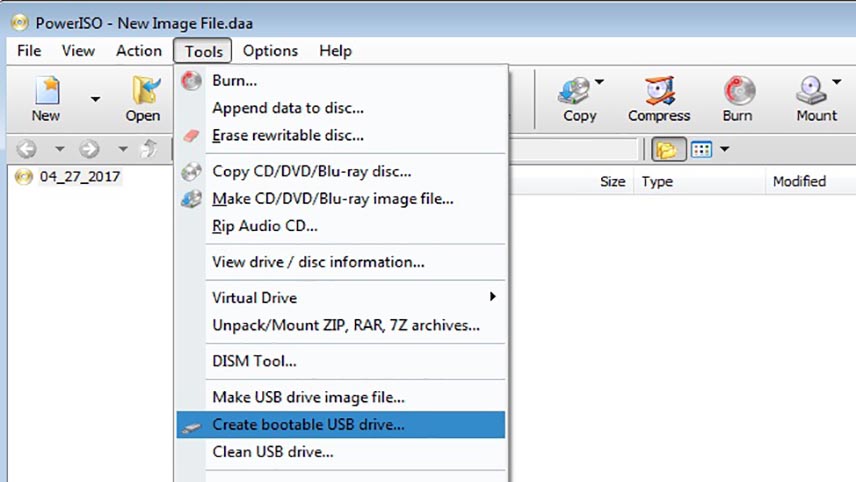 نرم افزار bootable كردن فلش