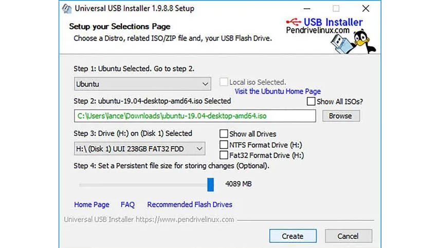 نرم افزار bootable كردن فلش