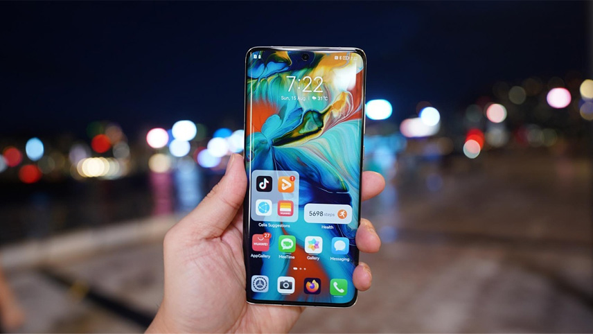 هواوی p50 pro - صفحه نمایش