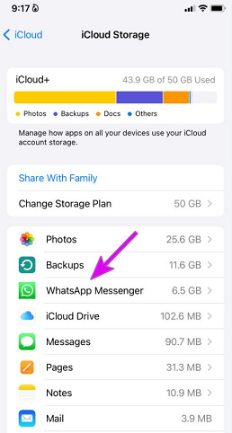 غير فعال كردن بك آپ واتس اپ 