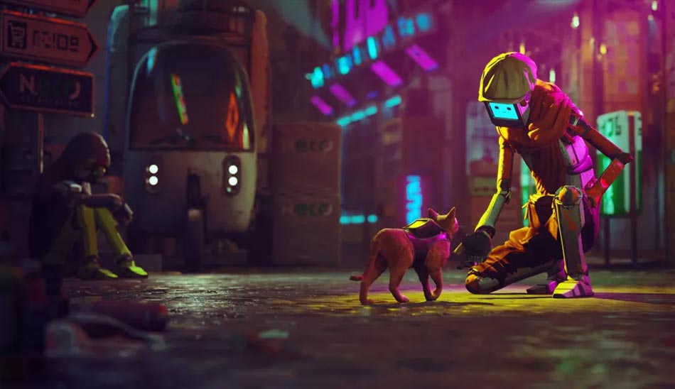 Stray بازی های پی اس فایو