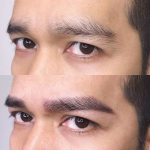 میکروبلیدینگ ابرو آقایان
