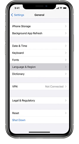 تغییر زبان ایفون 13 / عوض کردن زبان گوشی iPhone